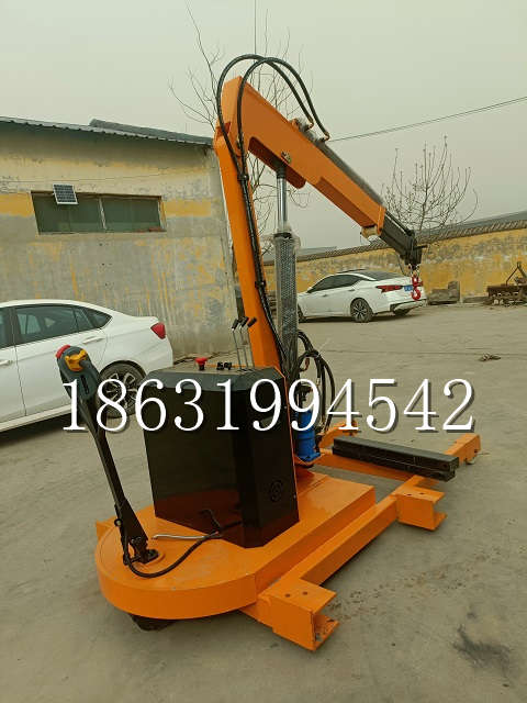 崇州市自卸车厢随车吊 自制轮式四不像起重机 四驱平板吊 5吨 贵盛